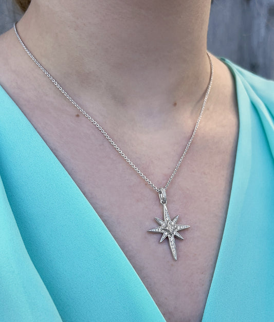 North Star CZs Necklace