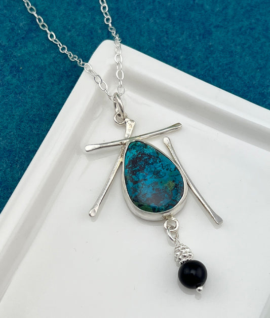 Shattuckite Deep Sea Necklace